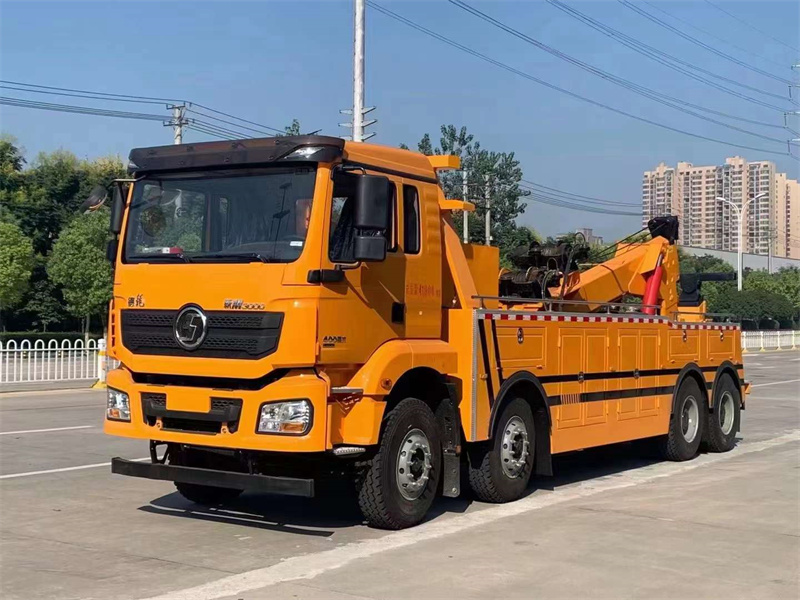 陜汽德龍前四后八拖吊型清障車 陜汽德龍前四后八拖吊型清障車