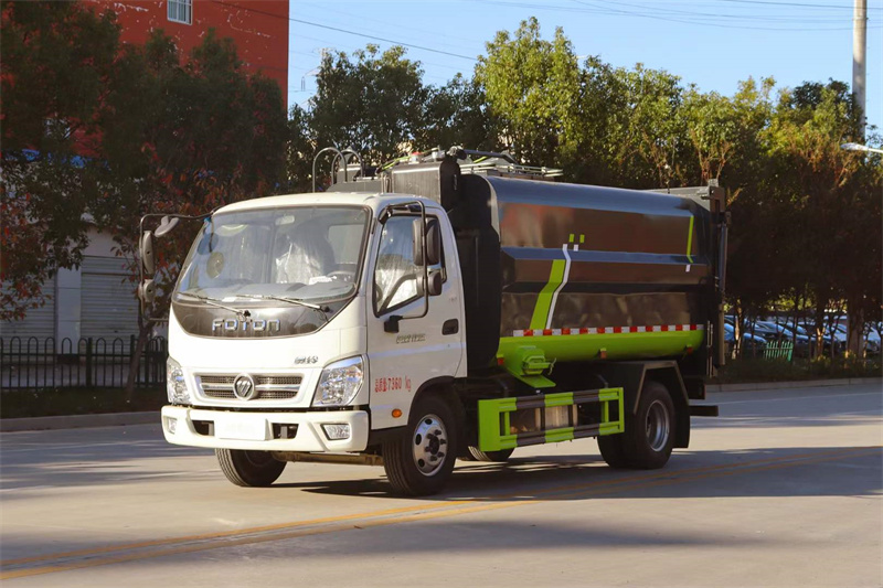 福田奧鈴捷運(yùn)側(cè)掛桶垃圾車(chē) 福田奧鈴捷運(yùn)側(cè)掛桶垃圾車(chē)