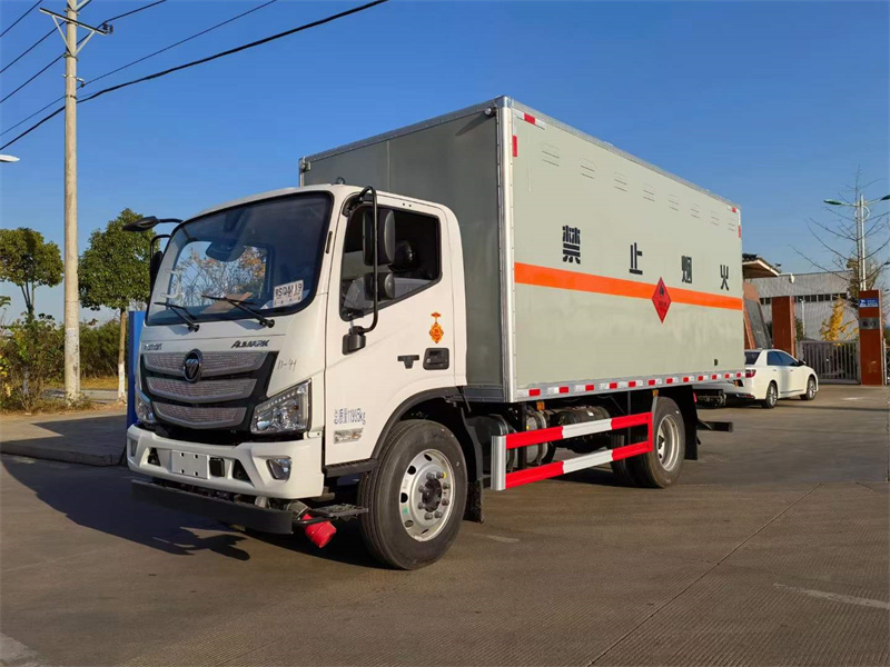 福田歐馬可易燃?xì)怏w廂式運輸車 福田歐馬可易燃?xì)怏w廂式運輸車