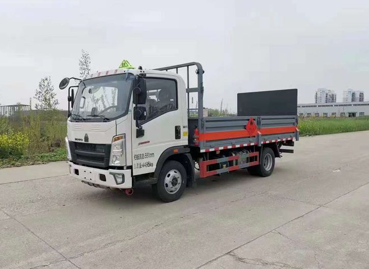 重汽豪沃危險品氣瓶廂式車 重汽豪沃危險品氣瓶廂式車