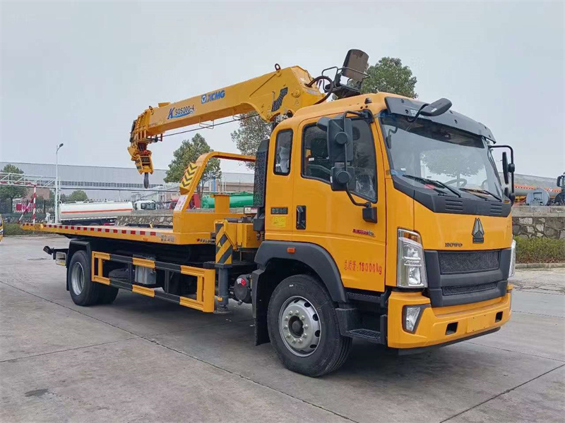 國六重汽豪沃G5X帶8噸吊機清障車 國六重汽豪沃G5X帶8噸吊機清障車