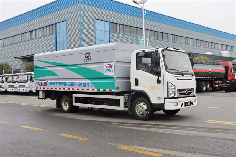 比亞迪T6純電動(dòng)密封式桶裝垃圾車(chē) 比亞迪T6純電動(dòng)密封式桶裝垃圾車(chē)