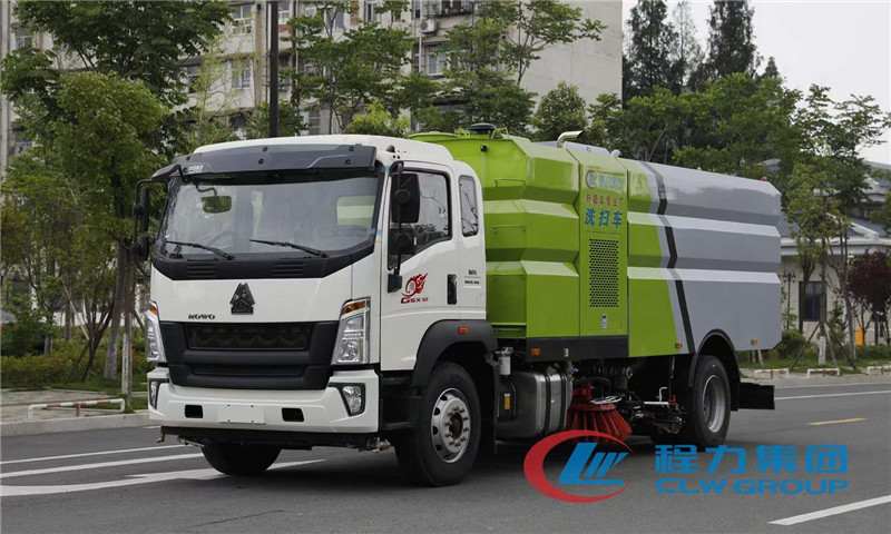 國(guó)六重汽豪沃16方洗掃車 國(guó)六重汽豪沃16方洗掃車