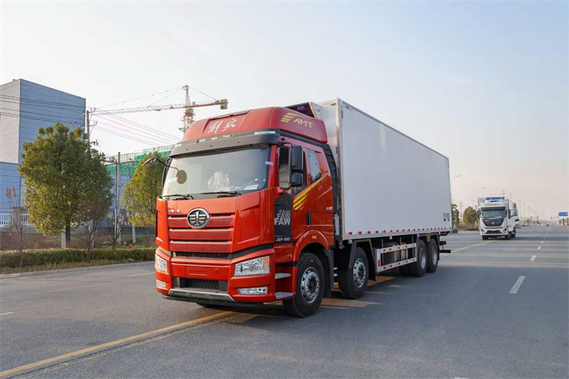 一汽解放57方肉鉤冷藏車 一汽解放57方肉鉤冷藏車