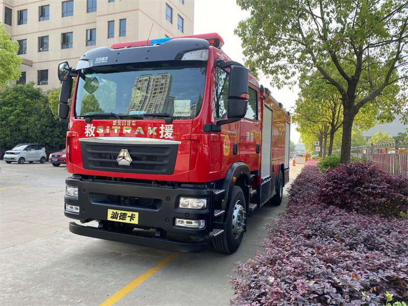 國六東風8噸泡沫消防車 國六東風8噸泡沫消防車