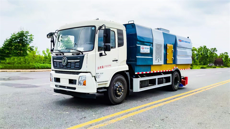 國(guó)六東風(fēng)天錦后置吸塵車 國(guó)六東風(fēng)天錦后置吸塵車