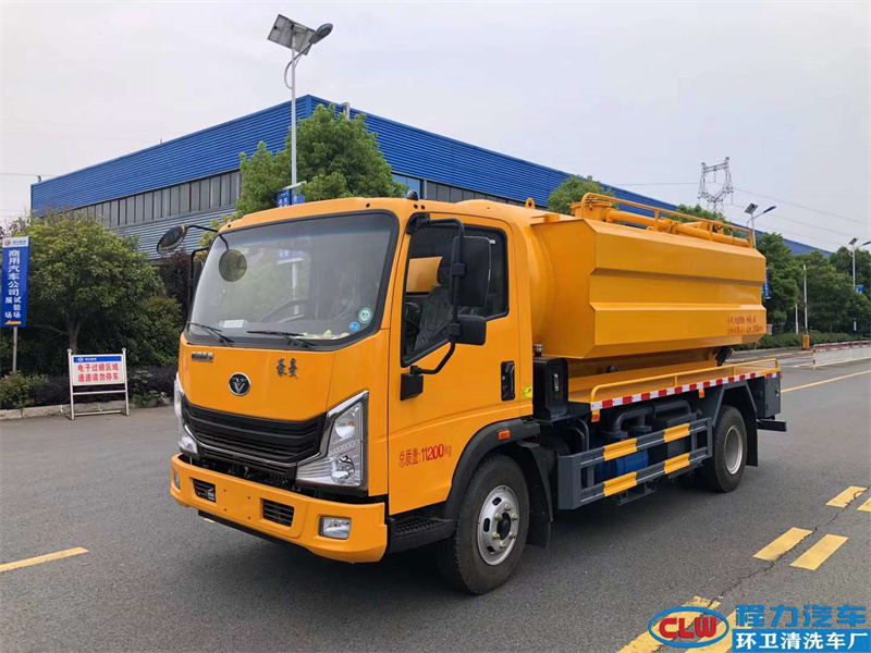 程力10方清洗吸污車 程力10方清洗吸污車