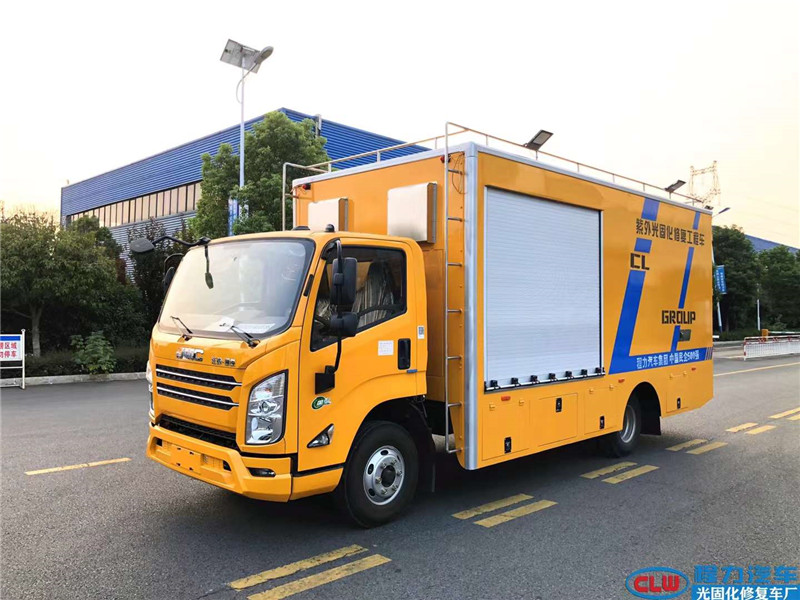 程力紫外光固化修復車 程力紫外光固化修復車