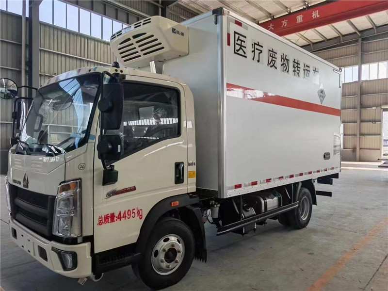 藍牌重汽豪沃醫療廢物轉運車 藍牌重汽豪沃醫療廢物轉運車