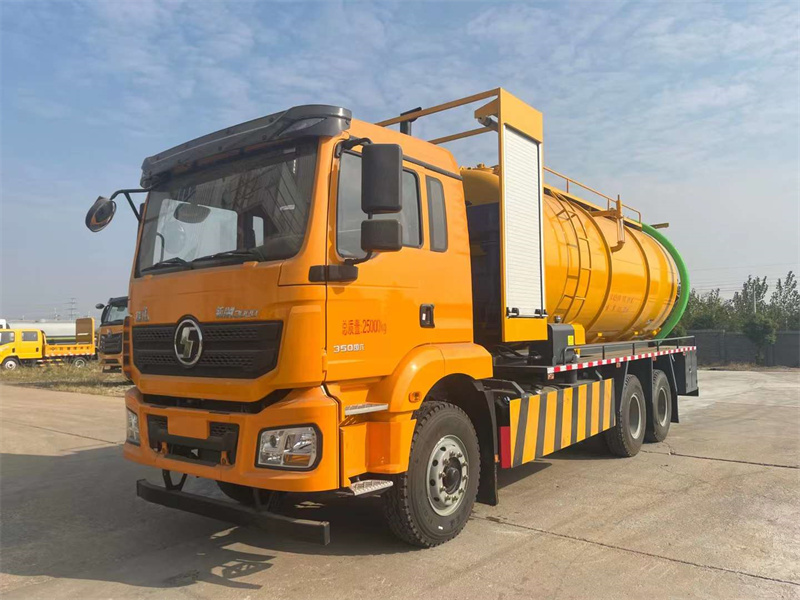 陜汽德龍22方清洗吸污車 陜汽德龍22方清洗吸污車